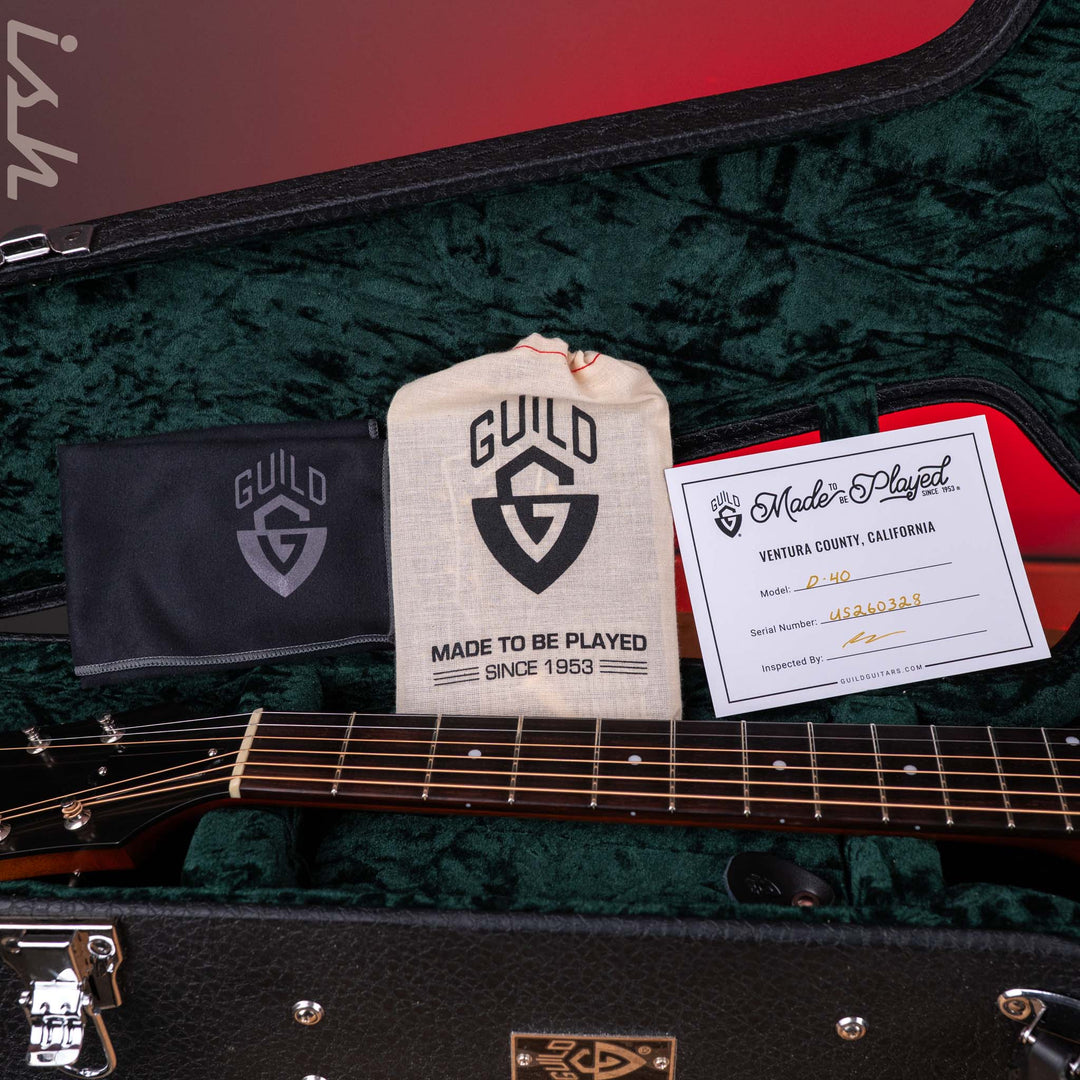 2026 Guild D40 Standard Pacific Sunset