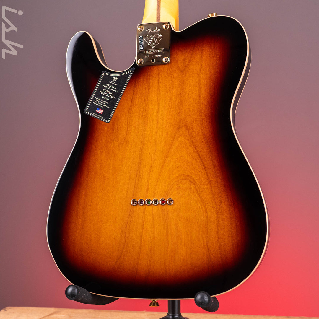 2026 Fender 75th Anniversary American Professional II Custom Telecaster 2 Color Sunburst