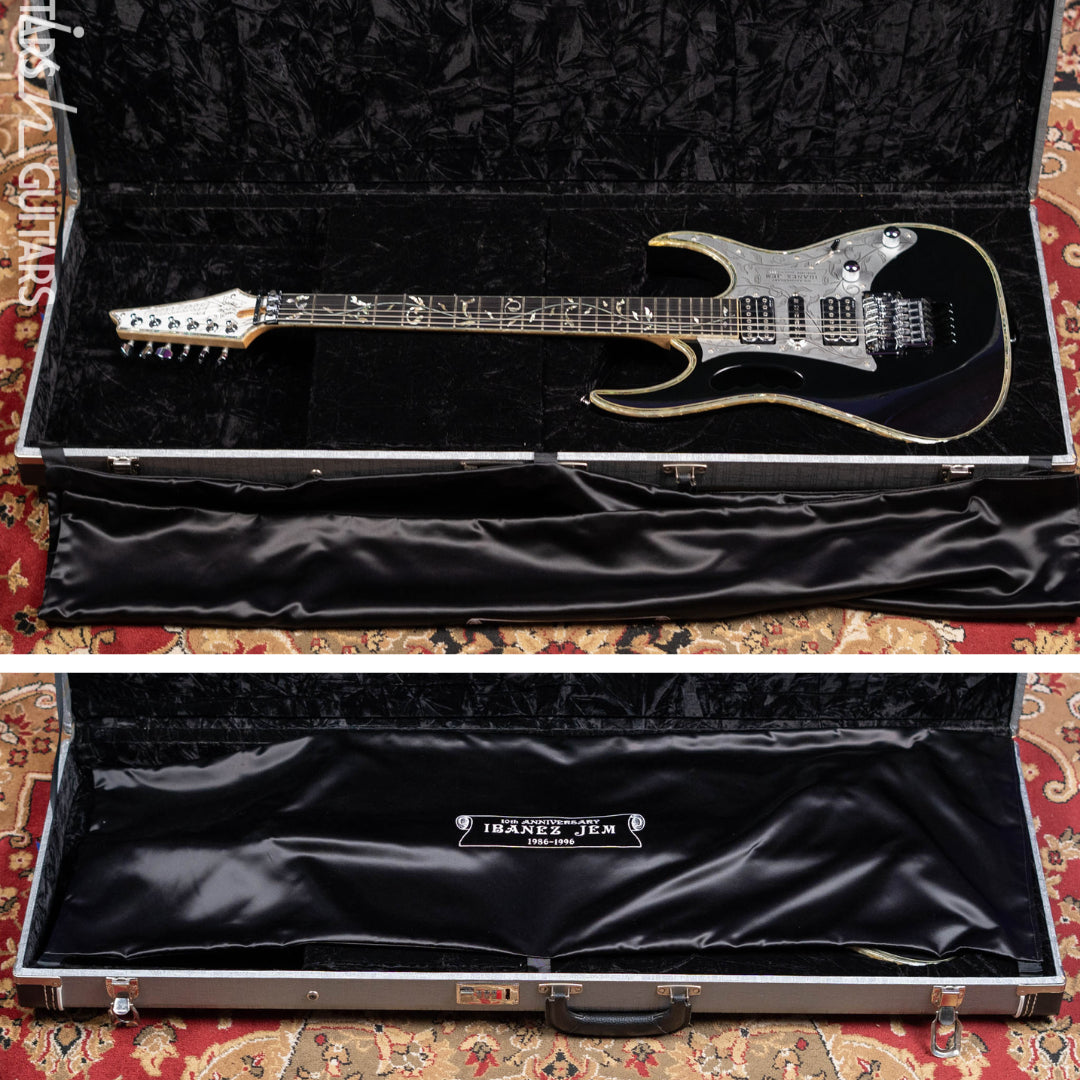 1996 Ibanez JEM10th Steve Vai Signature 10th Anniversary Black