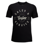 Taylor Guitars Men's Shop Slim Cut T-Shirt Black