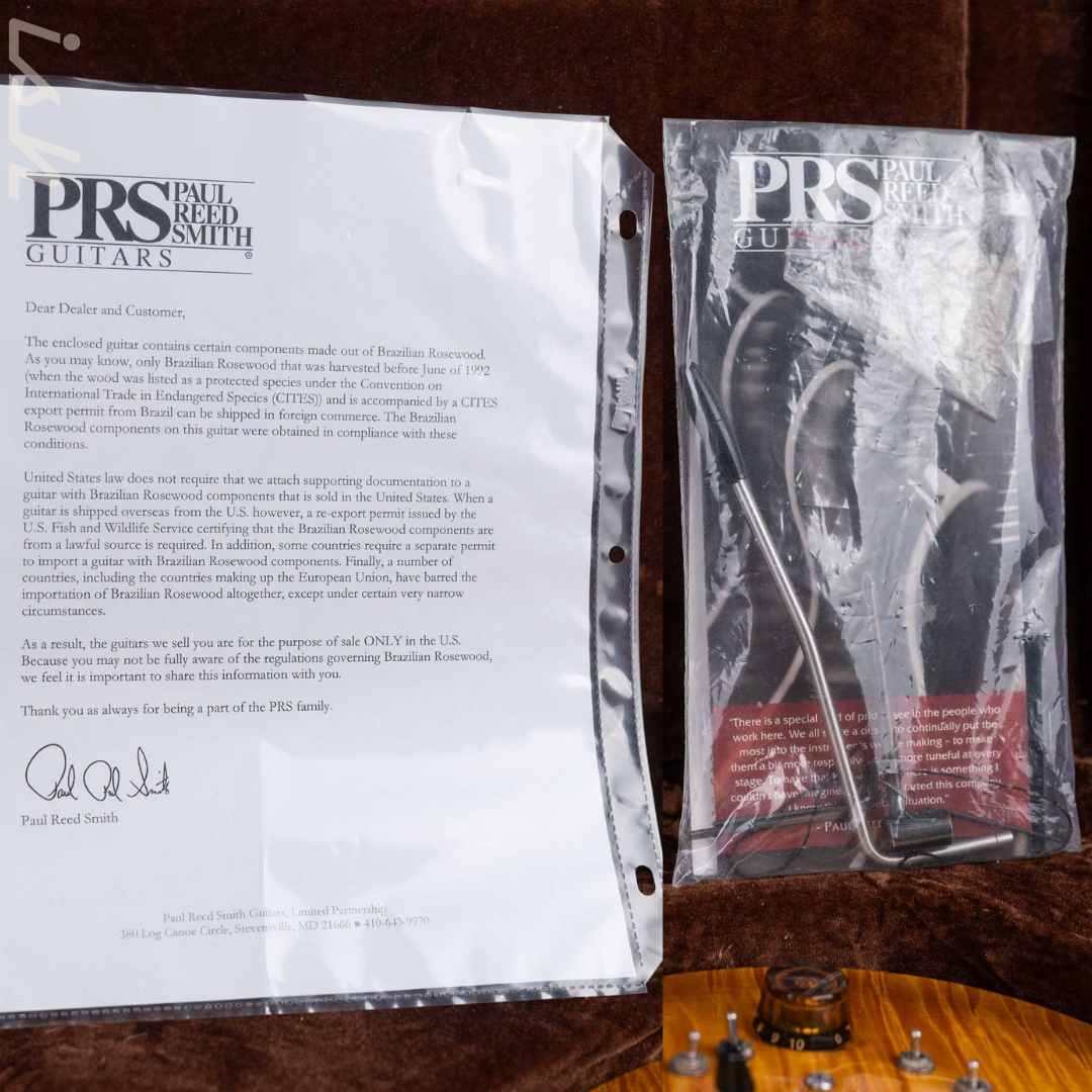 2016 PRS Private Stock Super Eagle Semi-Hollow Limited 1 of 100 John Mayer McCarty Tobacco with Smoked Burst