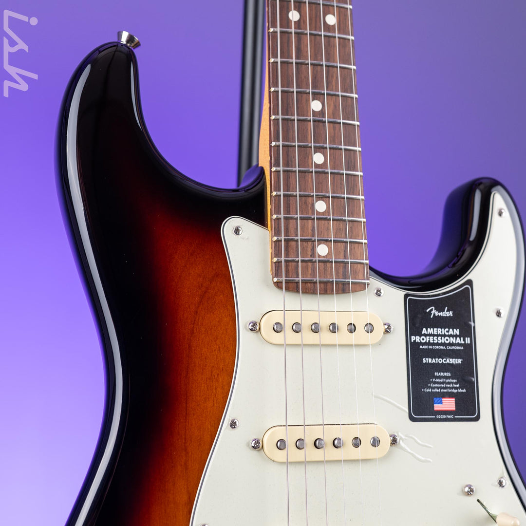 2023 Fender American Professional II Stratocaster 2-Color Sunburst