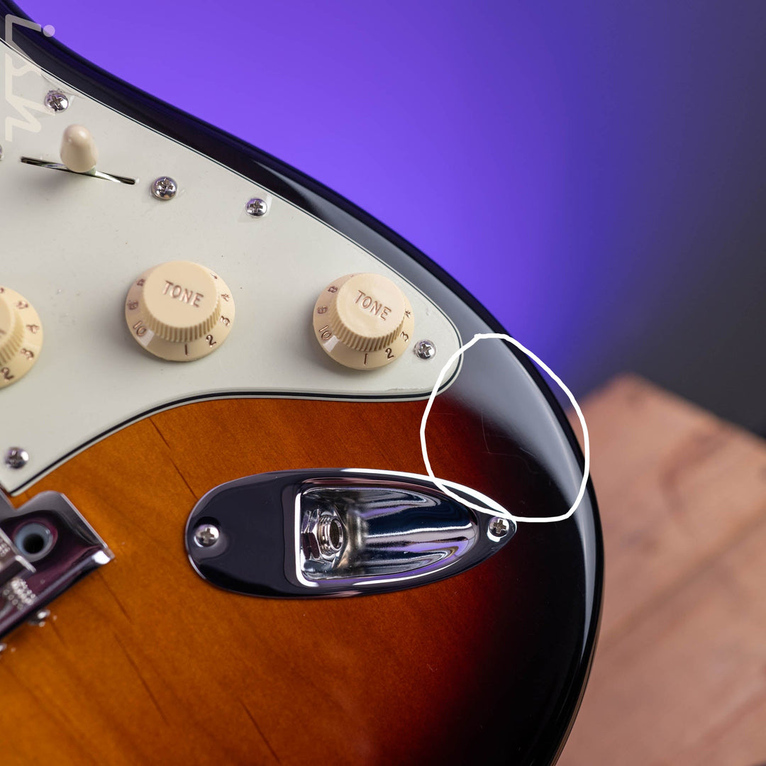 2023 Fender American Professional II Stratocaster 2-Color Sunburst