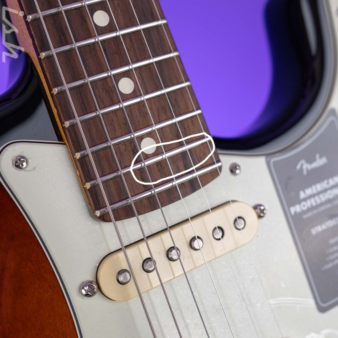 2023 Fender American Professional II Stratocaster 2-Color Sunburst