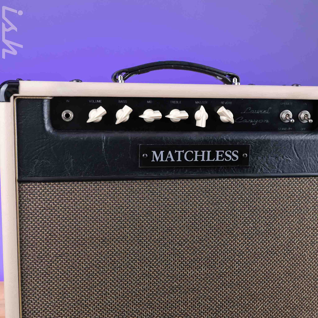 Matchless Laurel Canyon Reverb 20W 1x12" Amp Custom Cream Tolex Demo