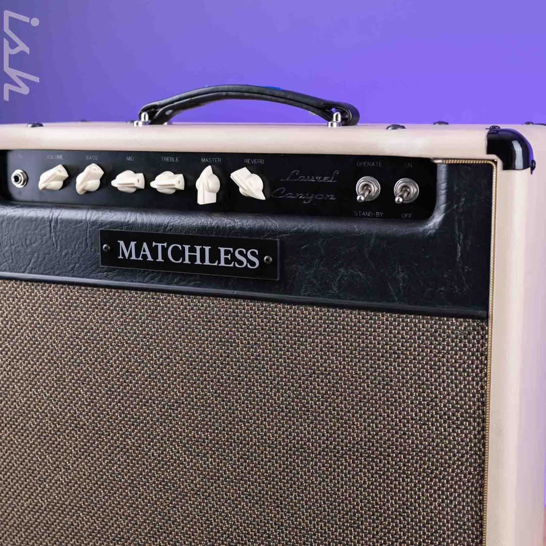 Matchless Laurel Canyon Reverb 20W 1x12" Amp Custom Cream Tolex Demo