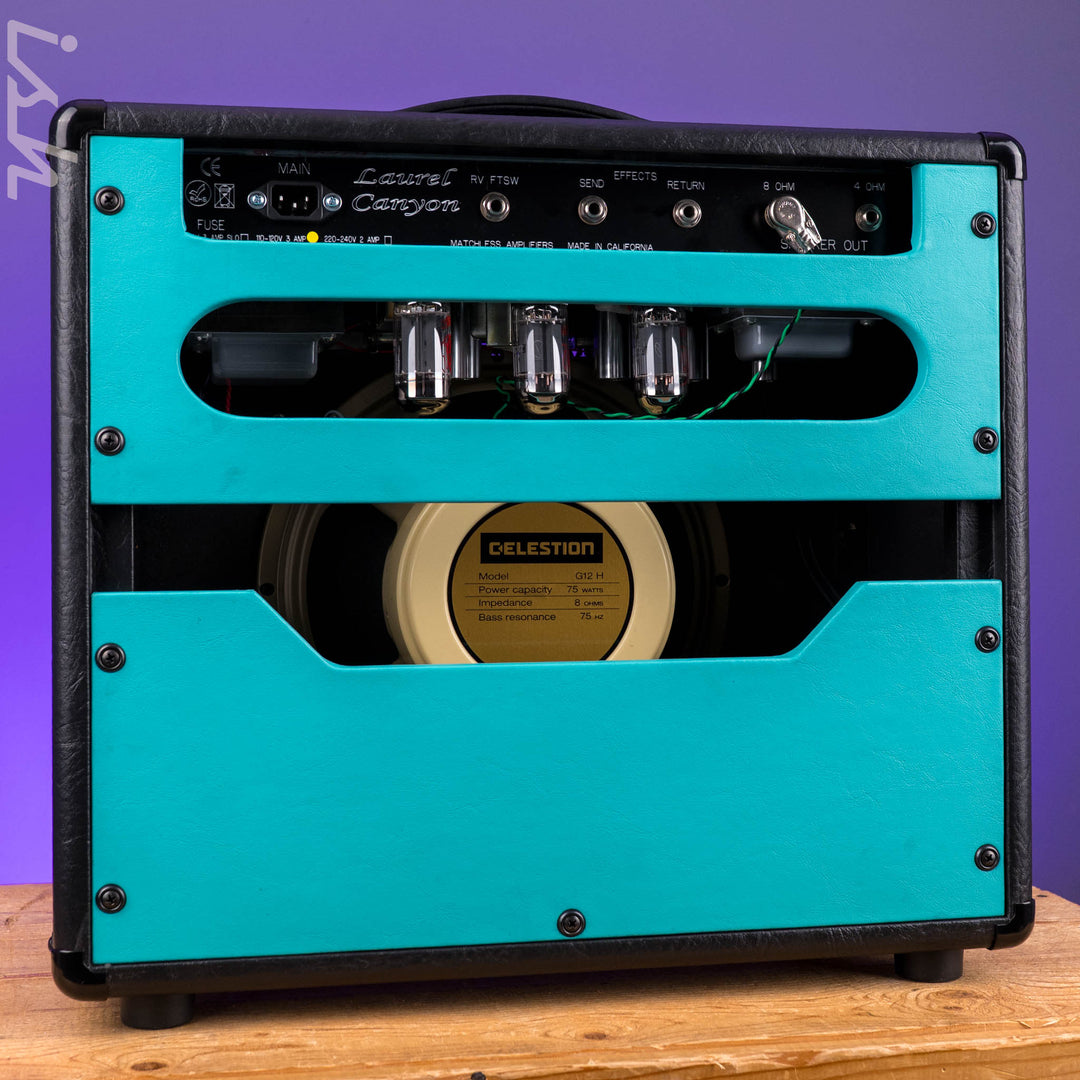 Matchless Laurel Canyon Reverb 1x12" Combo Amp Turquoise