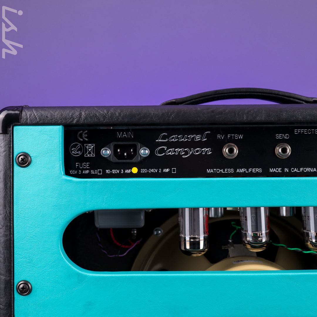 Matchless Laurel Canyon Reverb 1x12" Combo Amp Turquoise