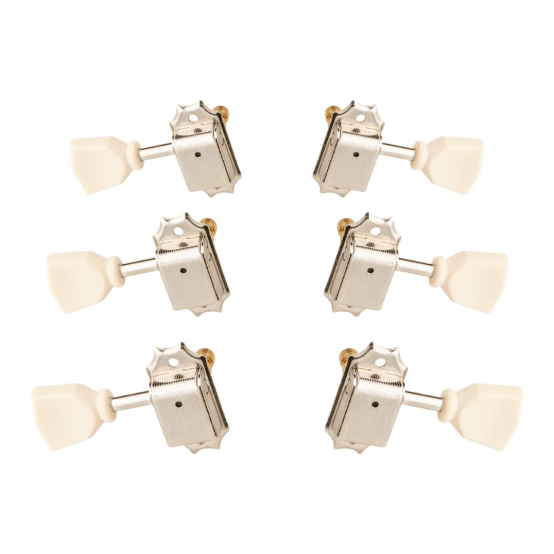 PRS Vintage Style Tuning Machine Set - Nickel, Set of 6