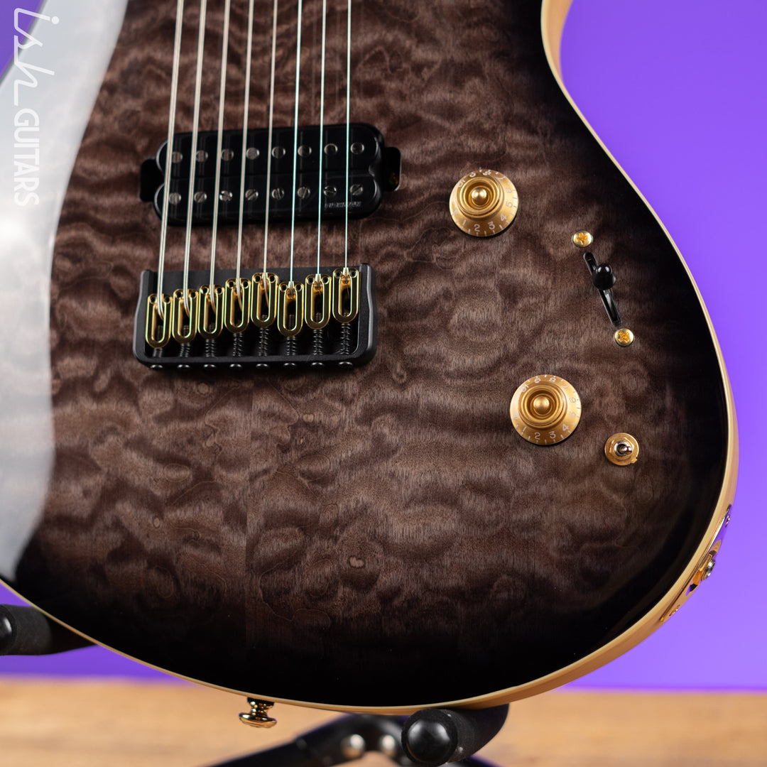 ESP LTD JR-608 Javier Reyes Signature 8-String Guitar Faded Blue Demo