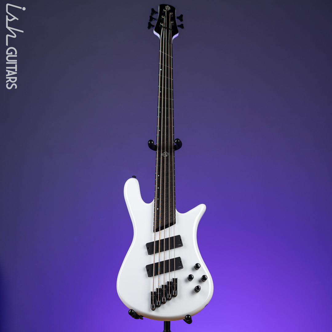 Ish X Spector NS Dimension 5 String EMG Darkglass White Gloss Demo