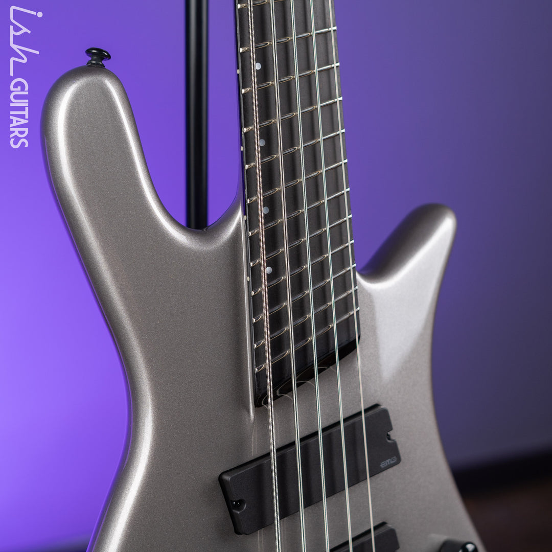 Spector NS Dimension 5 HP Multi-Scale Bass Gunmetal Gloss Demo