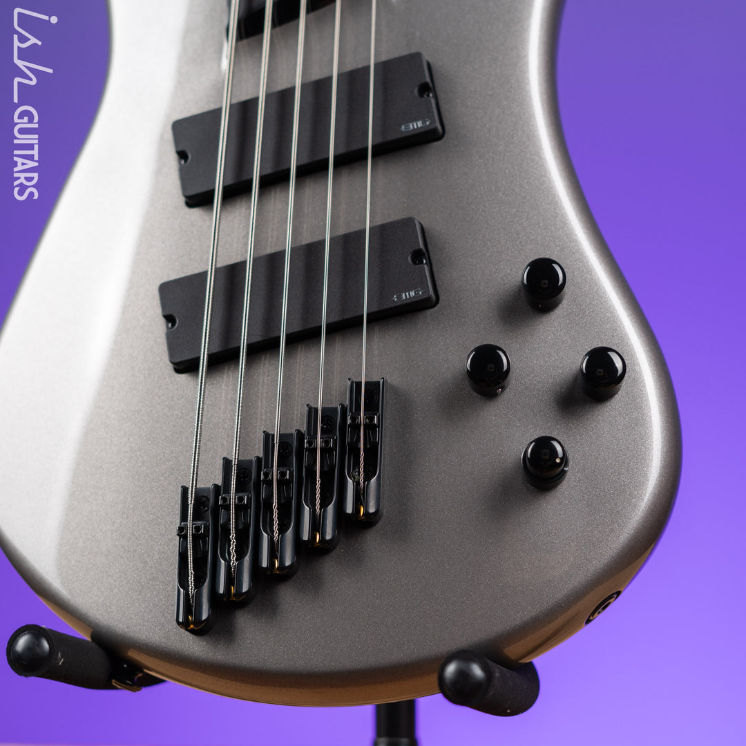 Spector NS Dimension 5 HP Multi-Scale Bass Gunmetal Gloss Demo