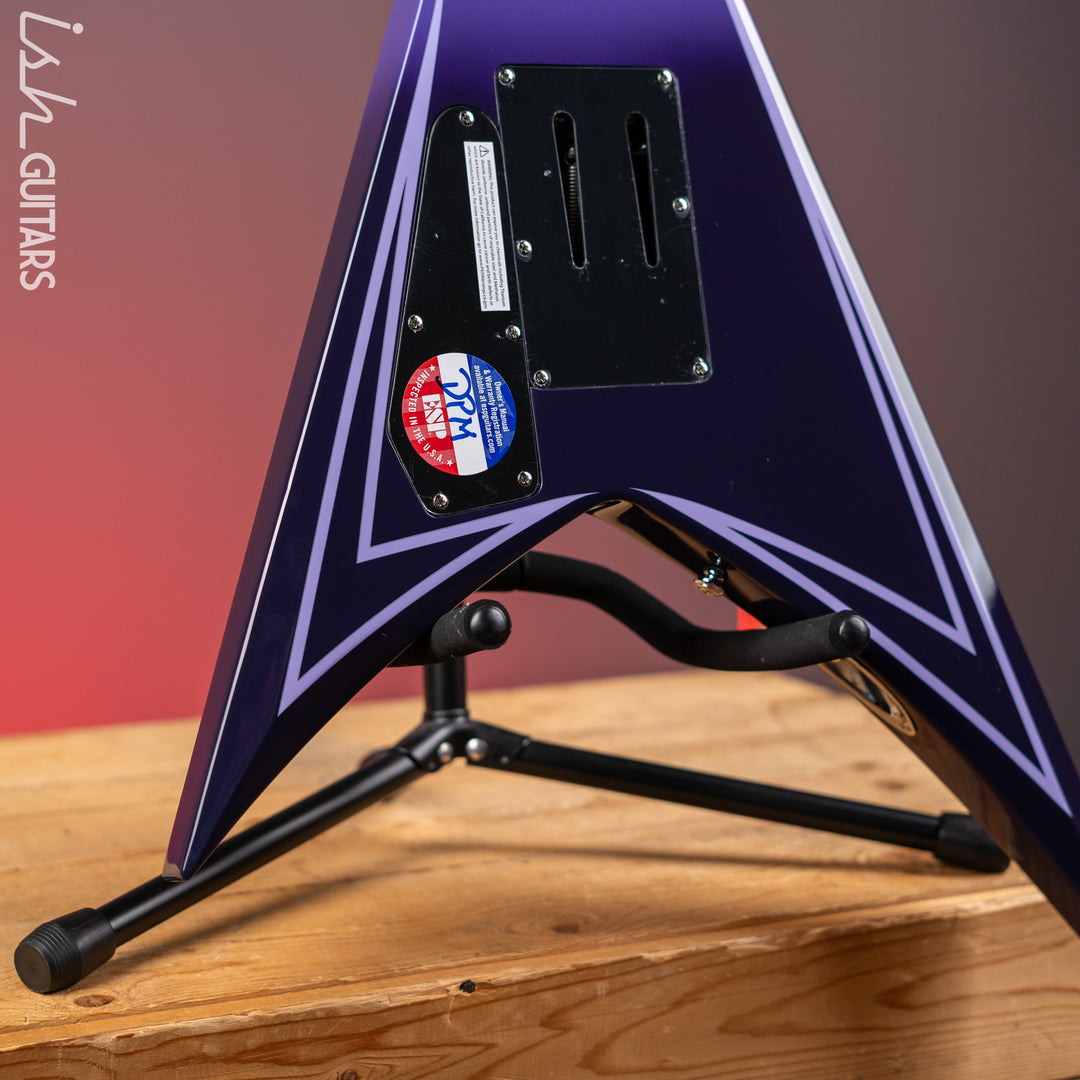 ESP LTD Alexi Laiho Hexed Signature Electric Guitar Purple Fade Demo