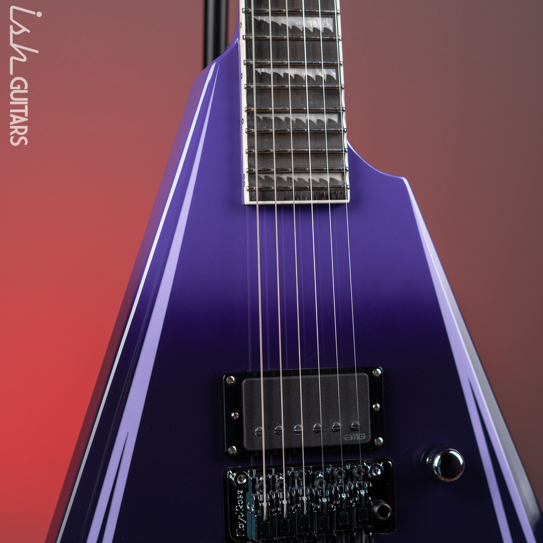 ESP LTD Alexi Laiho Hexed Signature Electric Guitar Purple Fade Demo