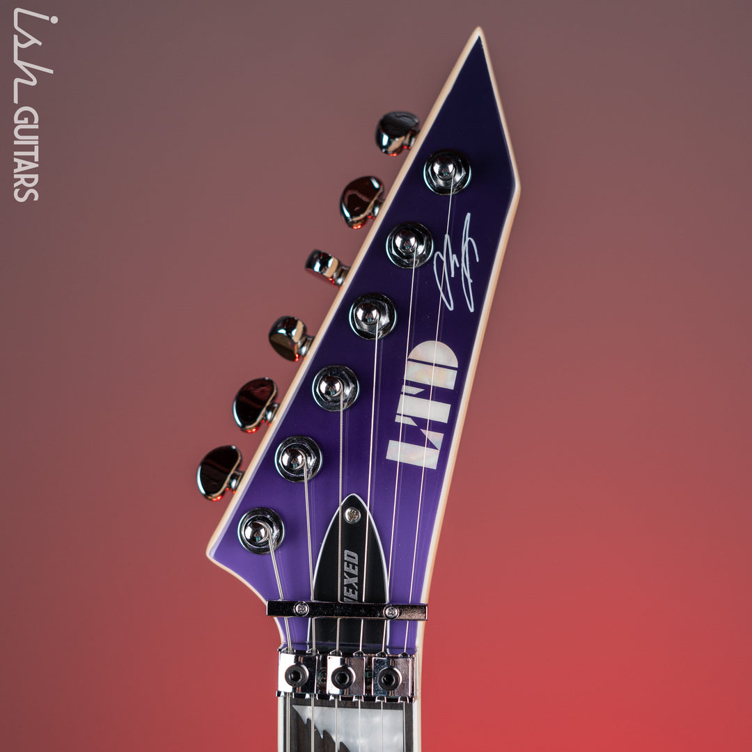 ESP LTD Alexi Laiho Hexed Signature Electric Guitar Purple Fade Demo