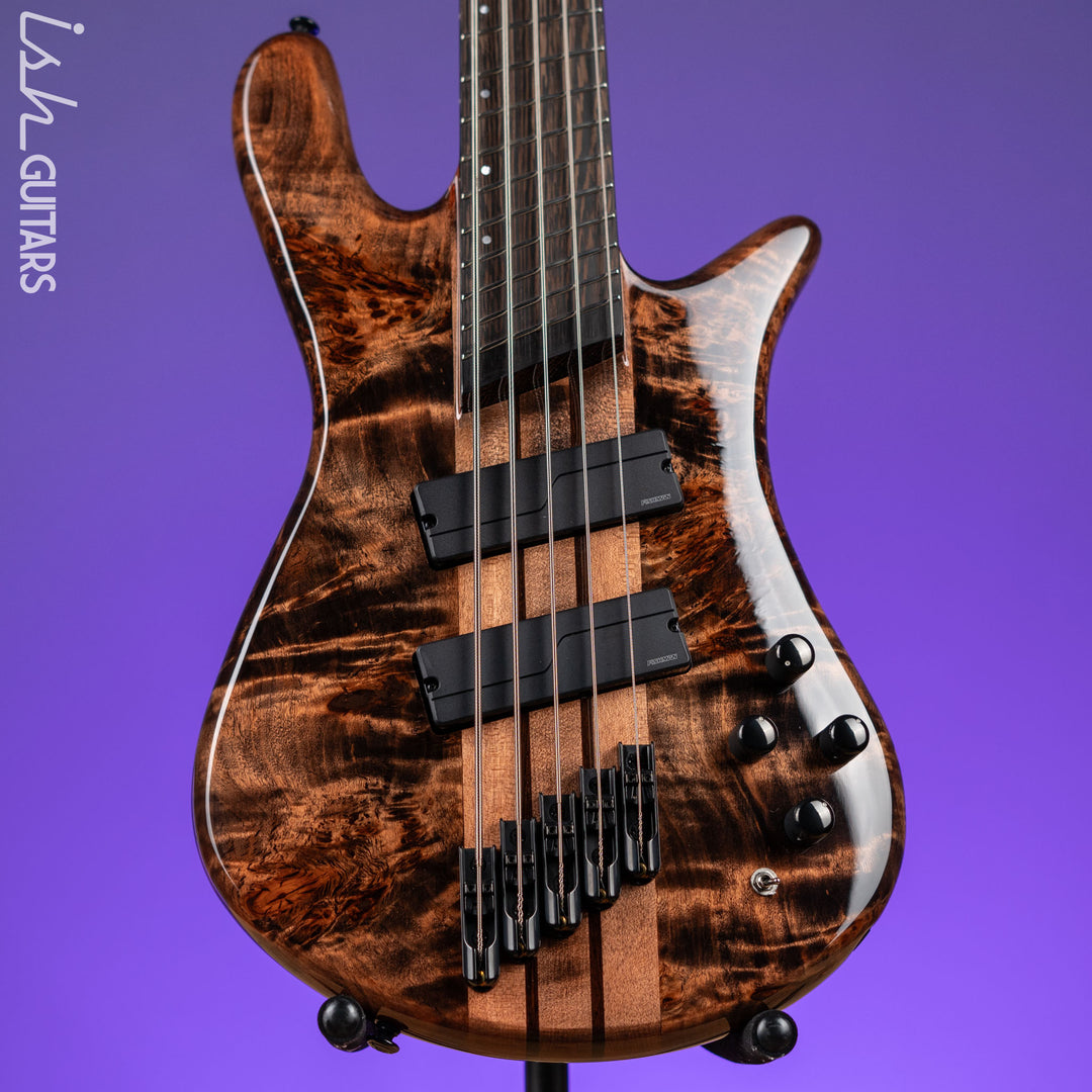 Spector NS Dimension 5 Multi-Scale Super Faded Black Gloss