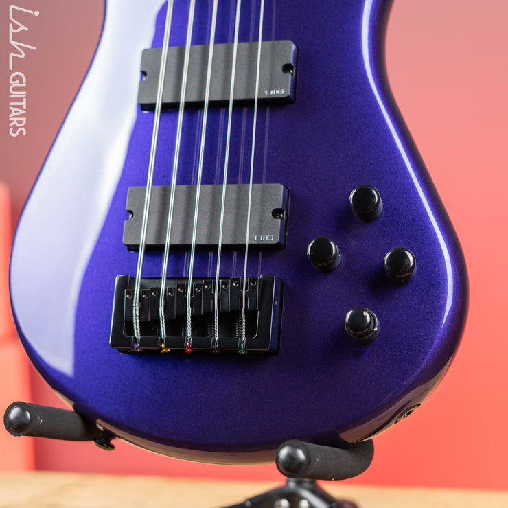 Spector NS Ethos 5 HP Bass Plum Crazy Demo