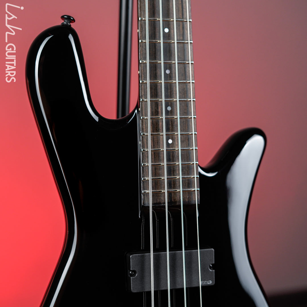 Spector NS Ethos 4 HP Bass Solid Black Gloss Demo – Ish Guitars