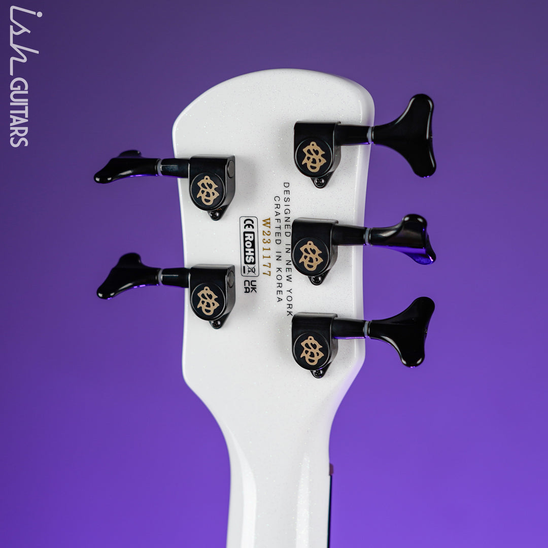 Spector NS Ethos 5 HP Bass Solid White Gloss Demo