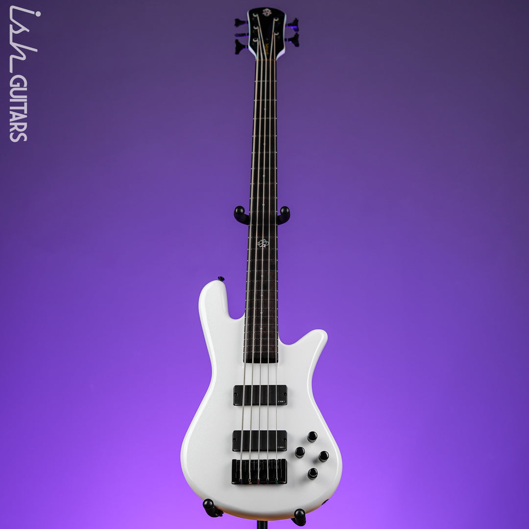 Spector NS Ethos 5 HP Bass Solid White Gloss Demo