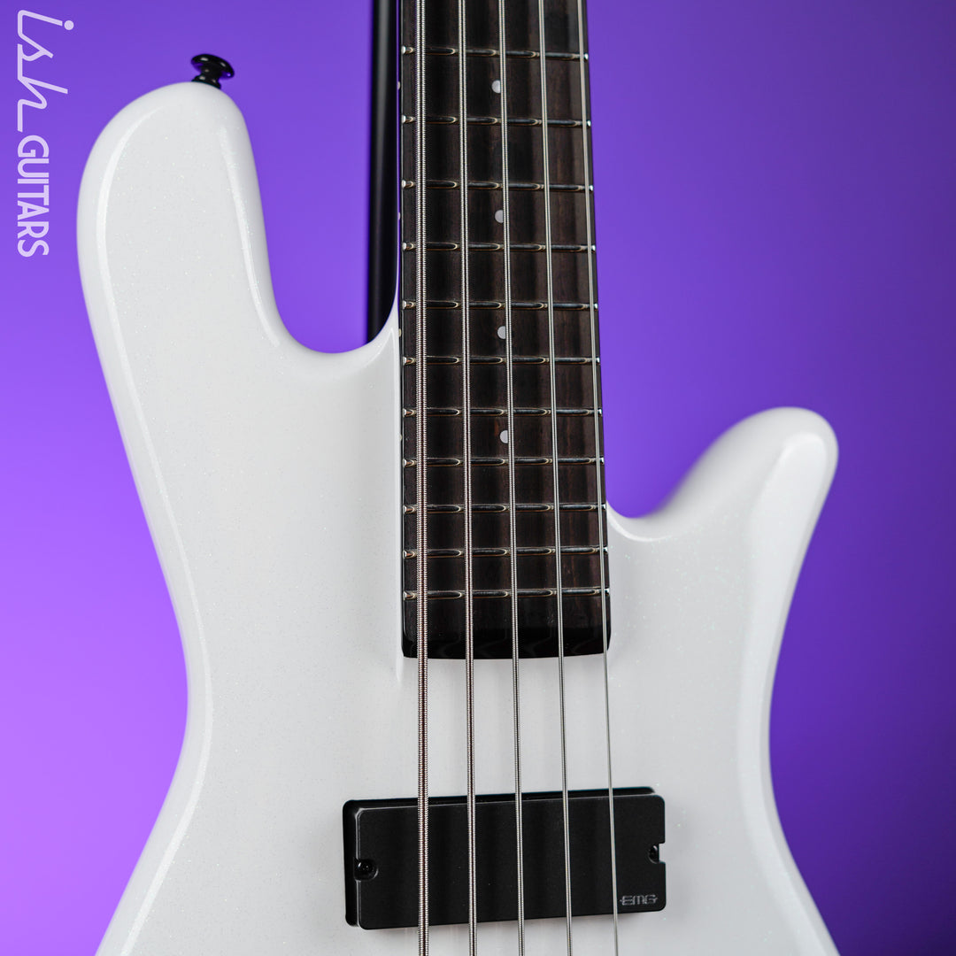 Spector NS Ethos 5 HP Bass Solid White Gloss Demo