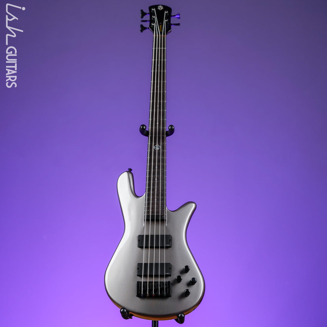 ベース Spector NS ETHOS 5 Spector NS Ethos 5 String Bass Guitar w/ Bag – Super Faded Black