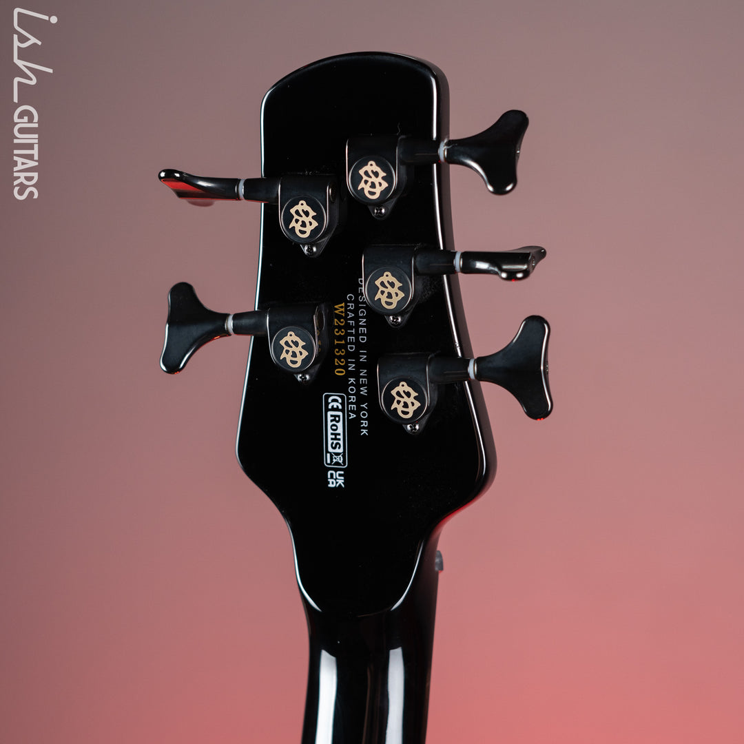 Spector NS Dimension 5 HP Multi-Scale Bass Solid Black Gloss Demo