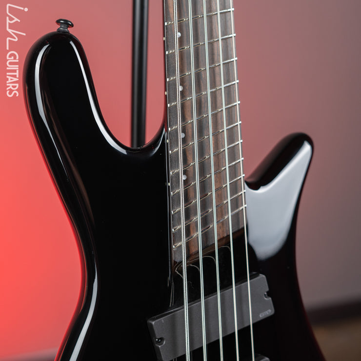 Spector NS Dimension 5 HP Multi-Scale Bass Solid Black Gloss Demo