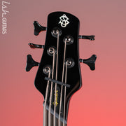 Spector NS Dimension 5 HP Multi-Scale Bass Solid Black Gloss Demo