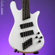 Spector NS Dimension 5 HP Multi-Scale Bass Solid Gloss White