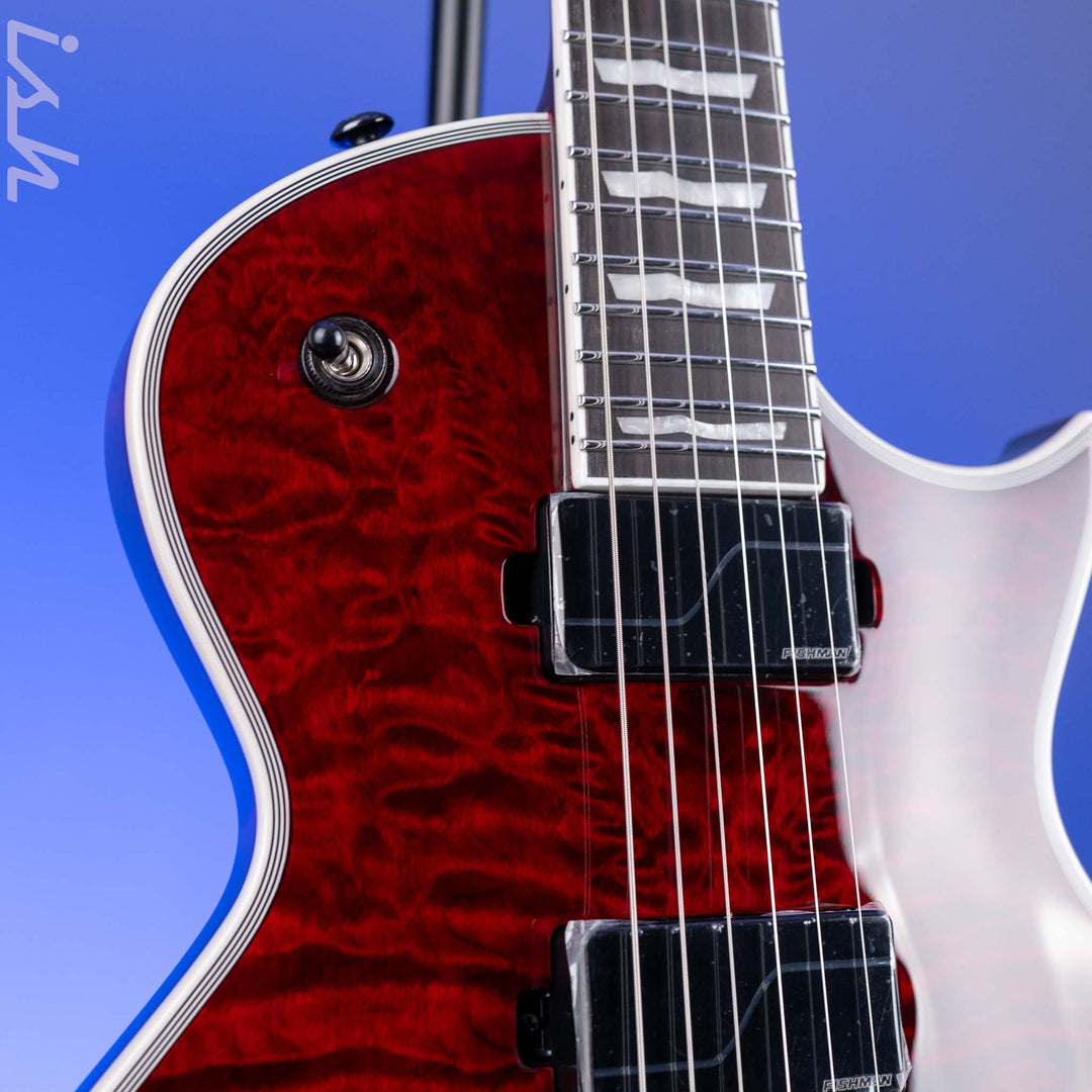 ESP LTD EC-1000 Deluxe See Thru Black Cherry