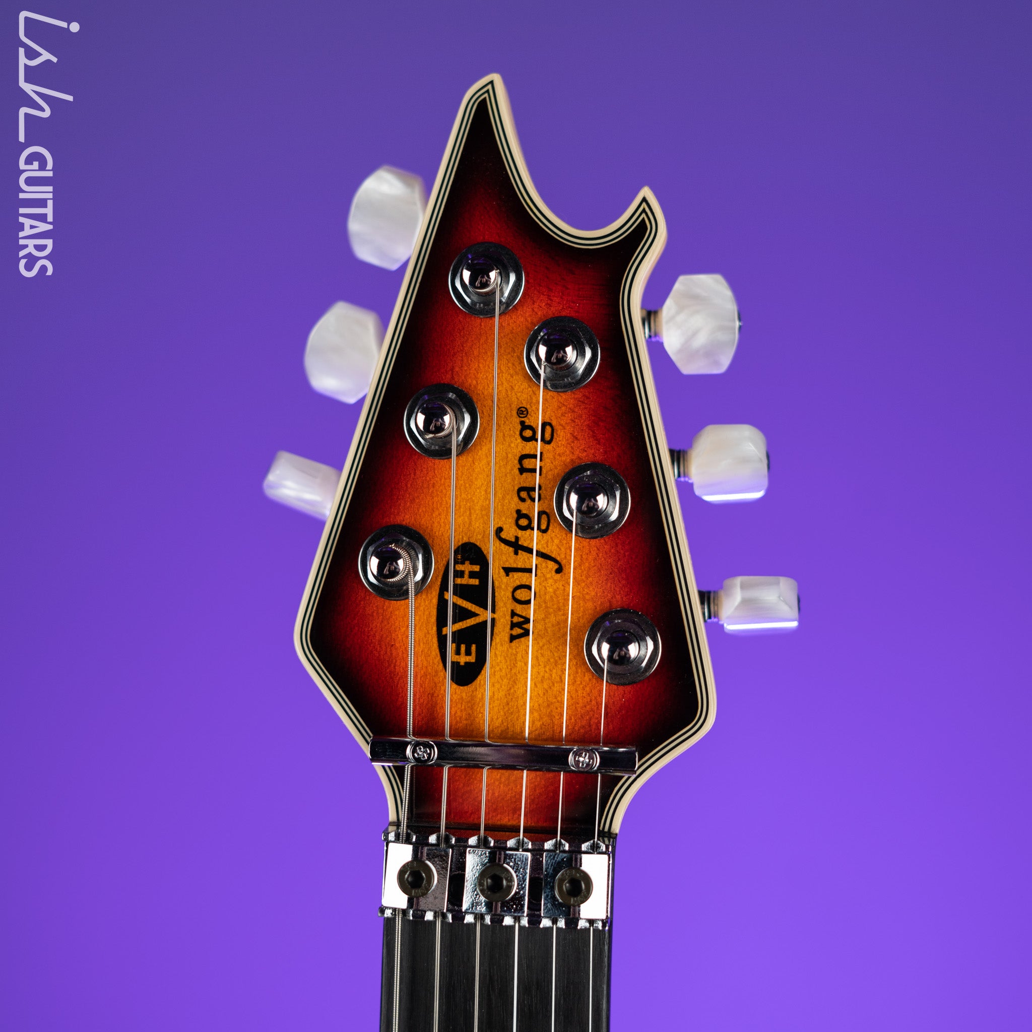 EVH Wolfgang USA 5A Flame Top 3-Tone Burst – Ish Guitars