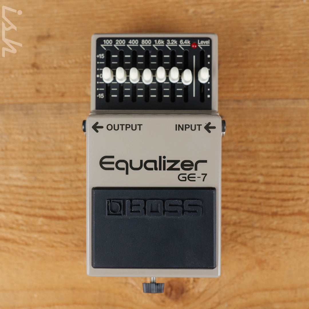 equalizer pedal boss Boss GE-7 Equalizer Pedal – Ish Guitars