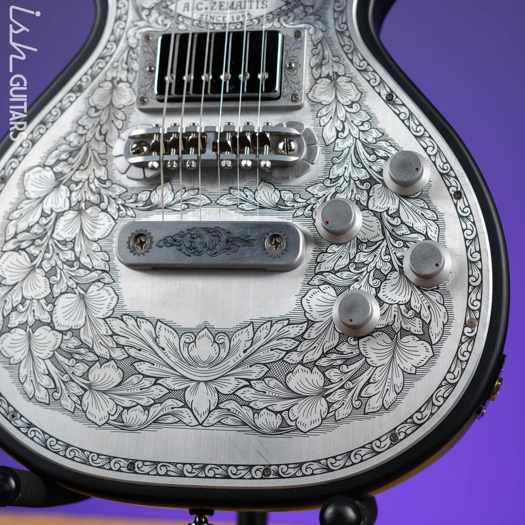 Zemaitis C24MF Casimere Metal Front Electric Guitar