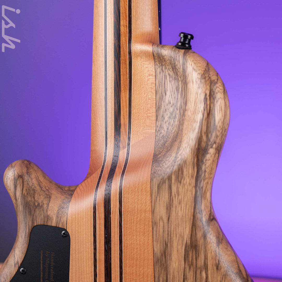 Mayones Cali 5 Fretless Mini Bass Quilted Maple