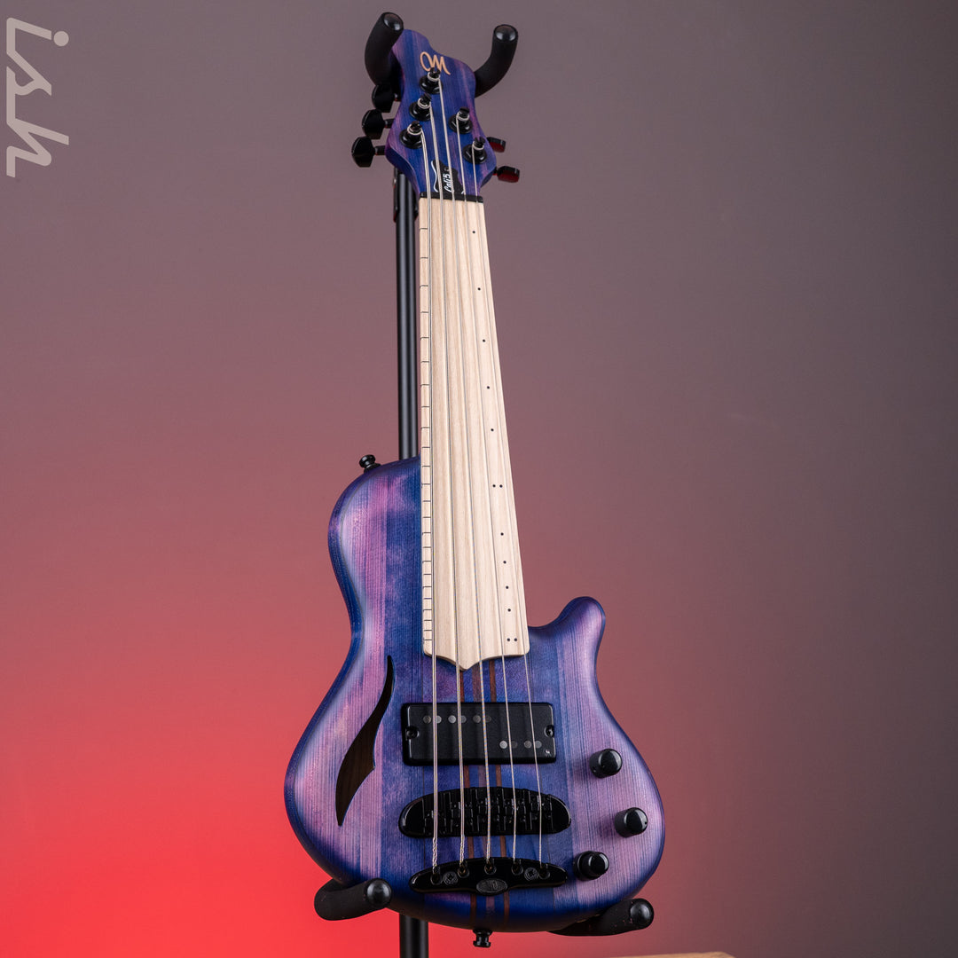 Mayones Cali 5 Fretless Mini Bass Spruce Purple