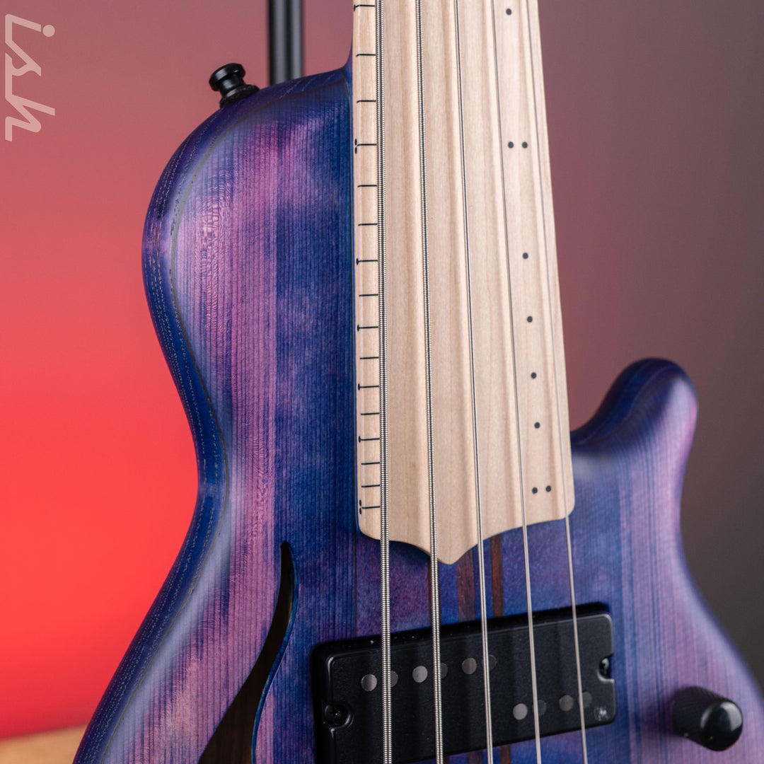 Mayones Cali 5 Fretless Mini Bass Spruce Purple