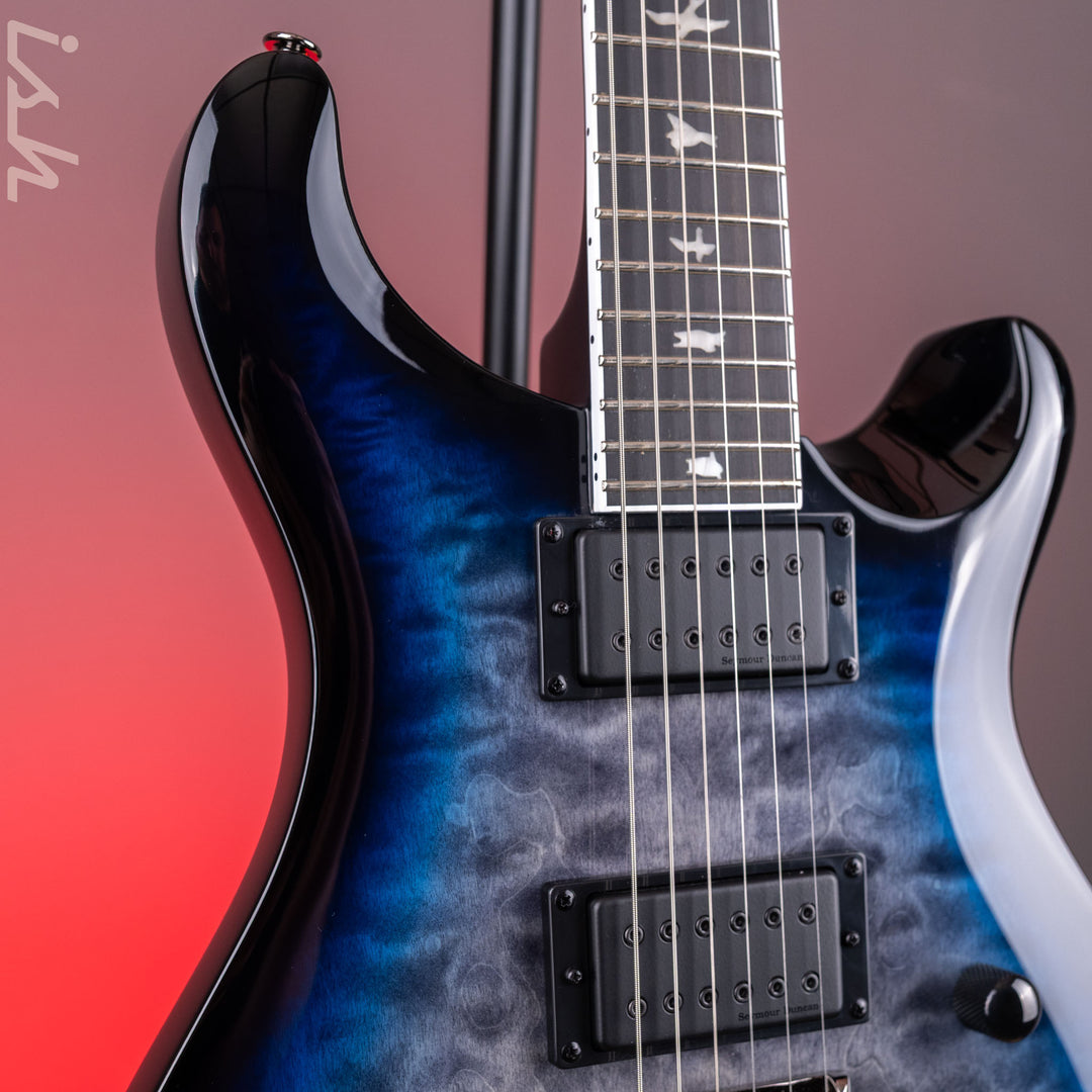 PRS SE Mark Holcomb Holcomb Blue Burst