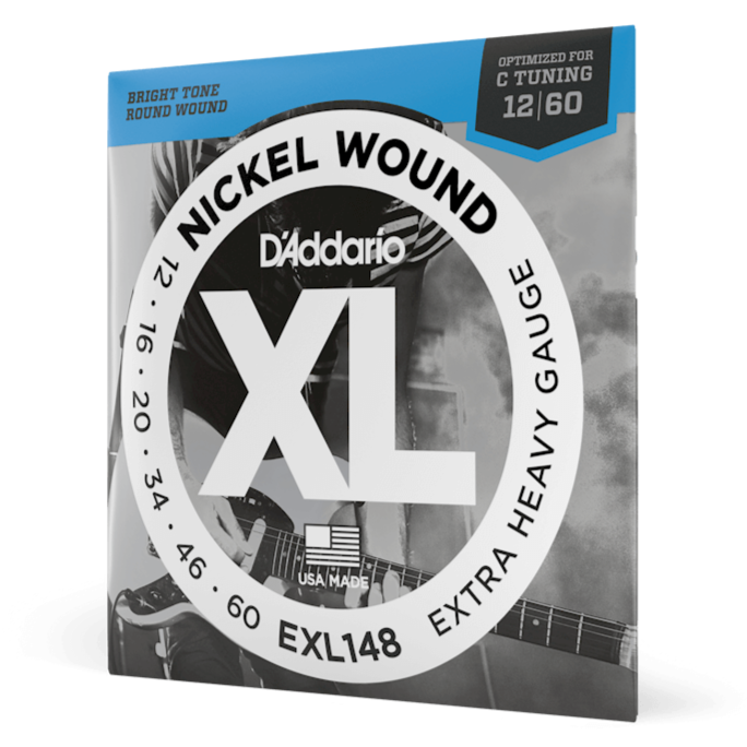 D’Addario EXL148 Nickel Wound Extra Heavy C-Tuning