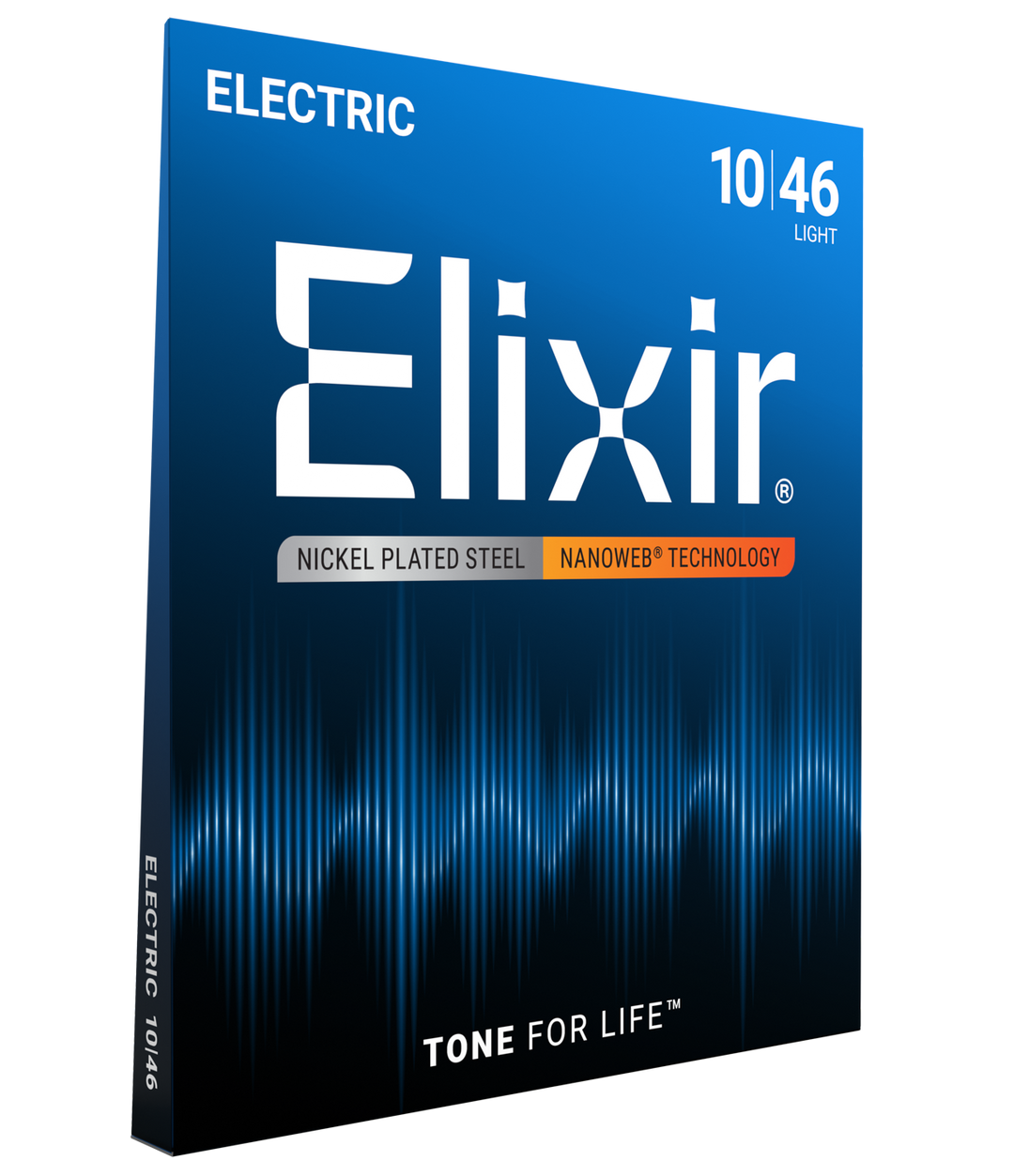Elixir Guitar Strings Nanoweb Light .010-.046 12052