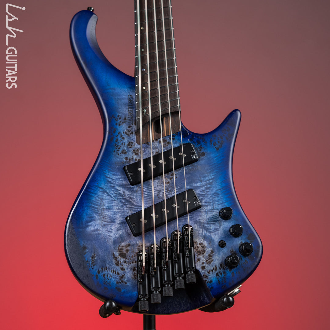 2021 Ibanez EHB1505MS Pacific Blue Burst