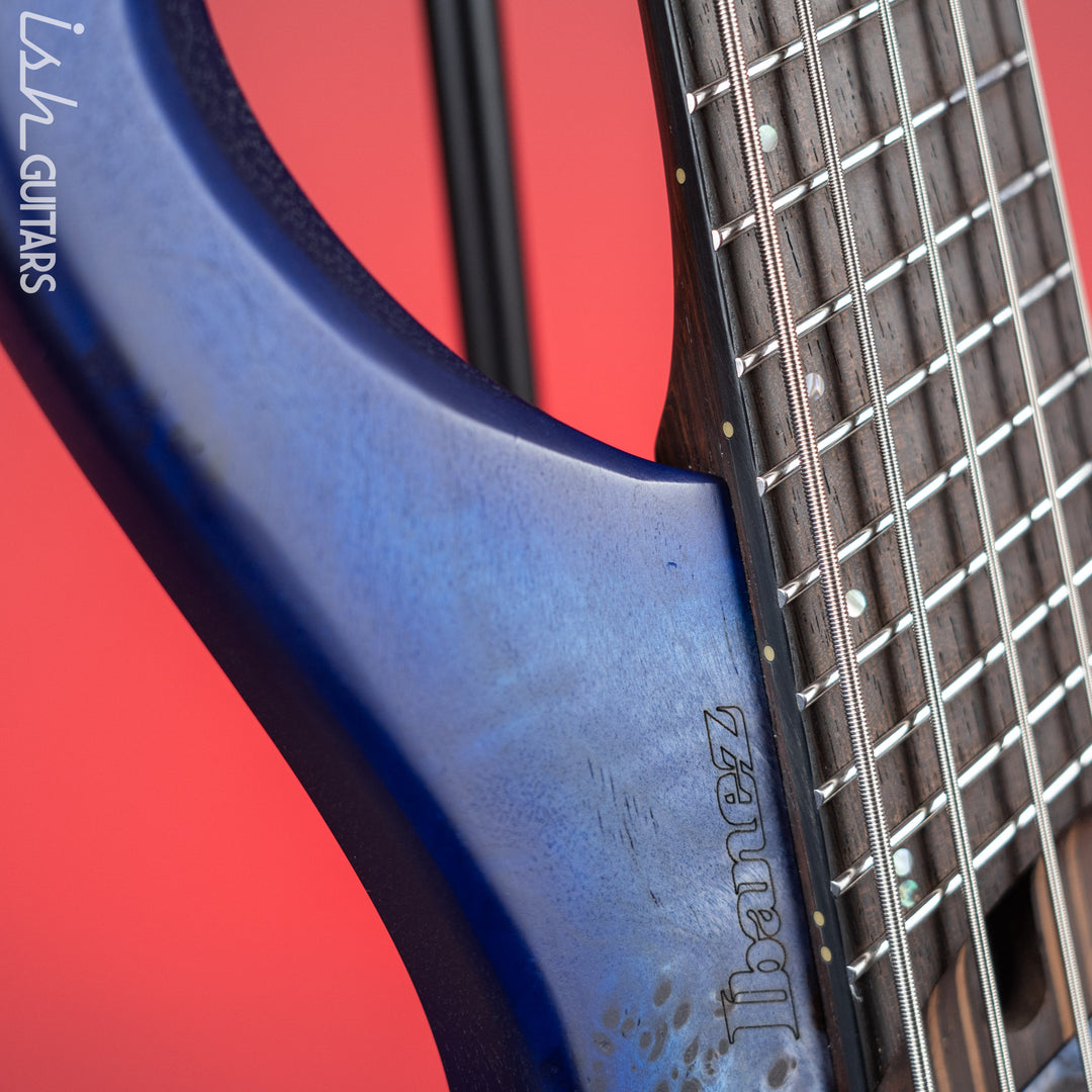 2021 Ibanez EHB1505MS Pacific Blue Burst