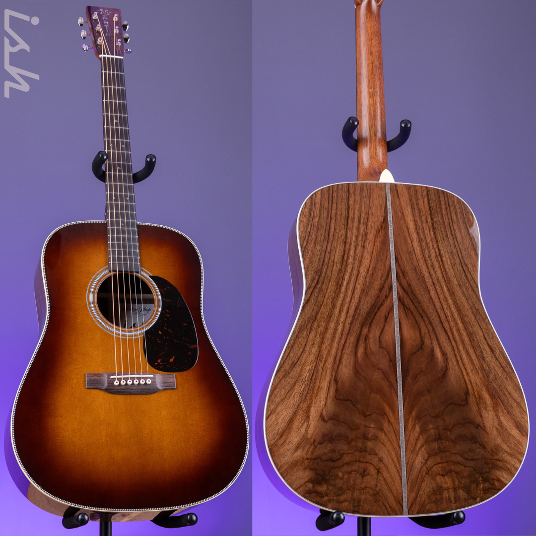 Martin Custom Shop HD-28 Style Wild Grain East Indian Rosewood Back &amp; Sides