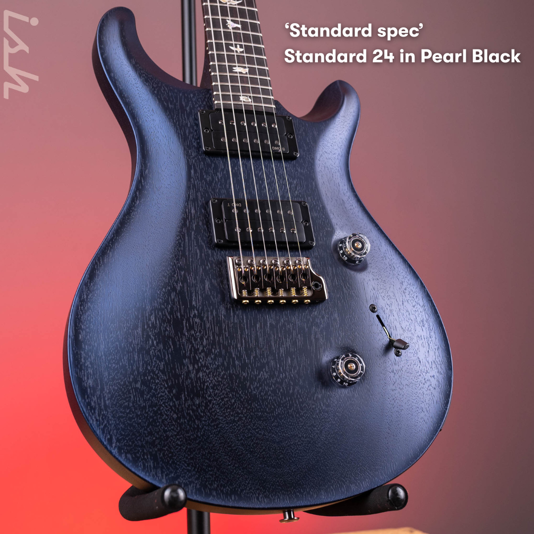PRS Standard 24 15th Anniversary Pearl Black Satin - Coming Soon!