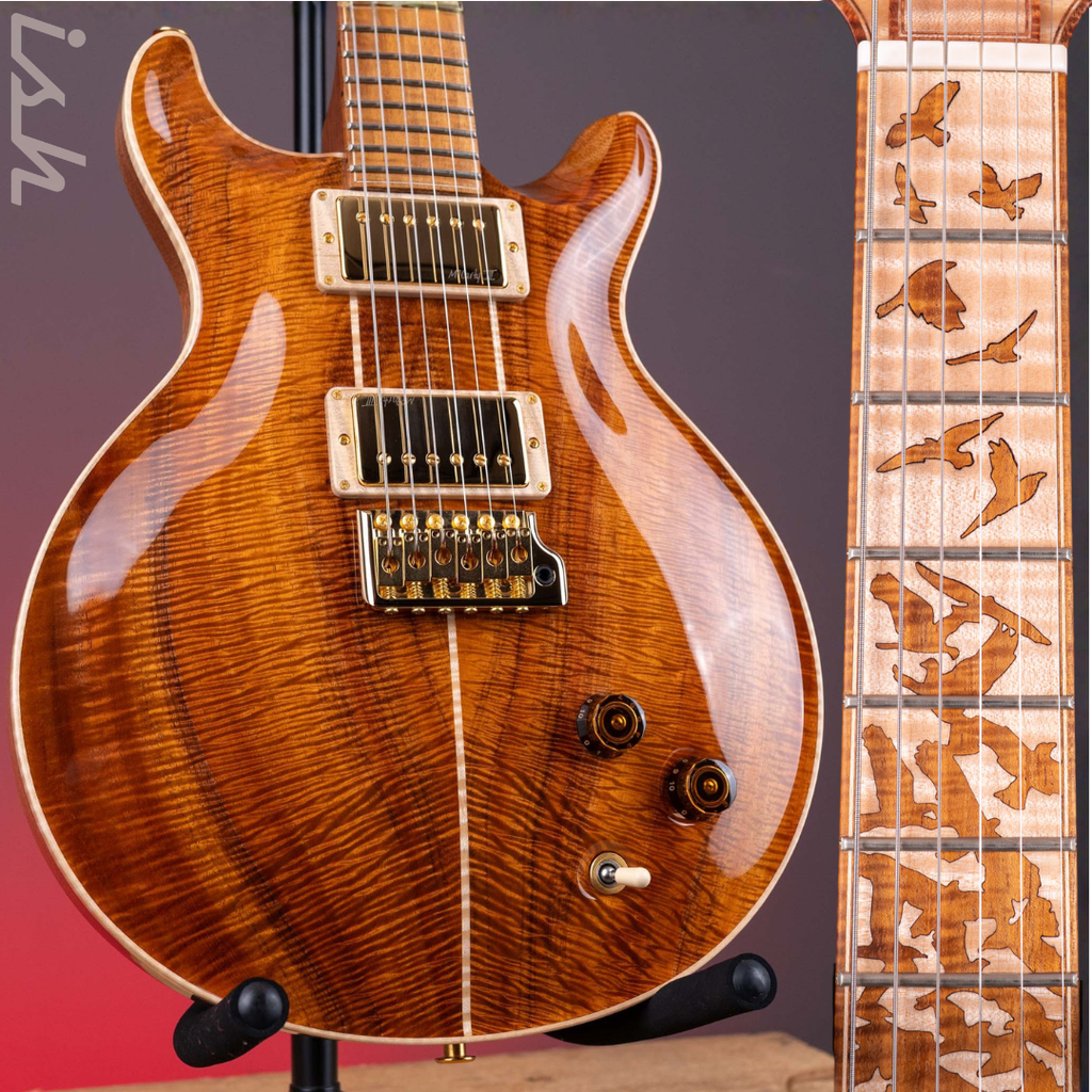 PRS Private Stock Santana Retro Koa Birds of a Feather – Ish Guitars