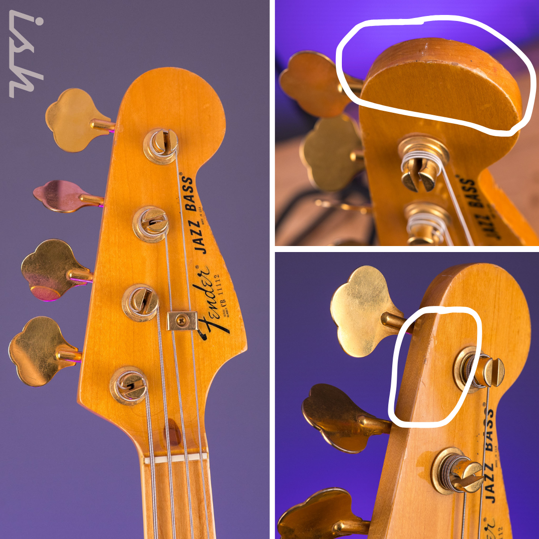 1982 Fender Jazz Bass with MIM Refinished Body