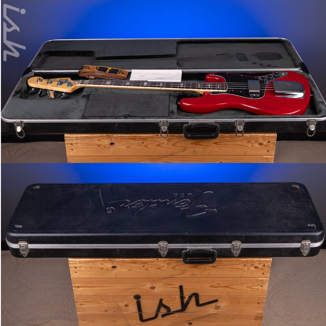 1978/1980 Fender Jazz Bass Red