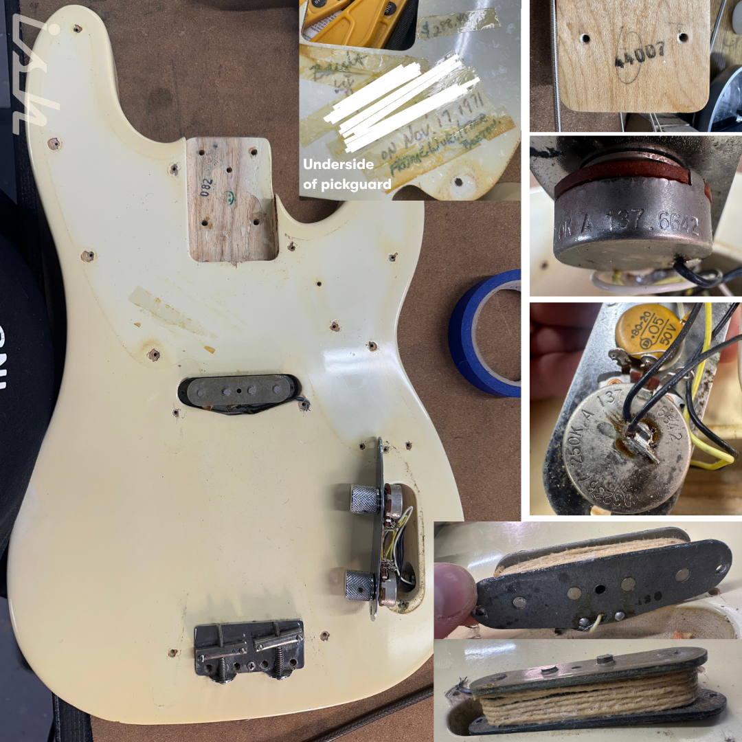 1970 Fender Telecaster Bass Blonde