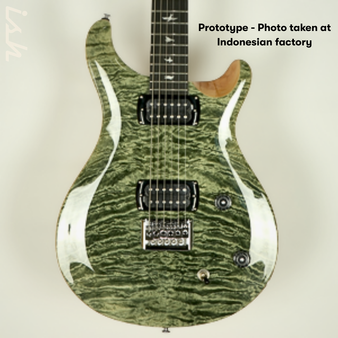PRS SE 277 Baritone Guitar Trampas Green Ish Exclusive *Coming Soon!*